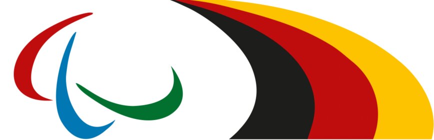 Logo vom Deutschen Behinderten Sportverband mit den Farben rot, blau, grün und der Deutschen Flagge | © picture alliance / DBS