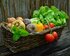Ein geflochtener Korb gefüllt mit verschiedenem Gemüse | © pixabay