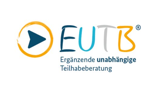 Orange und blau farbenes Logo der Ergänzende unabhängigen Teilhabeberatung | © EUTB®